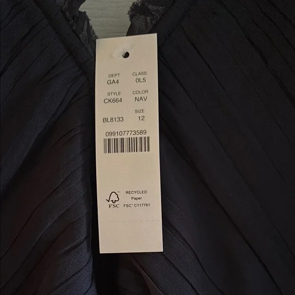 Collection ruched chiffon dress J Crew NWT - Picture 6 of 8